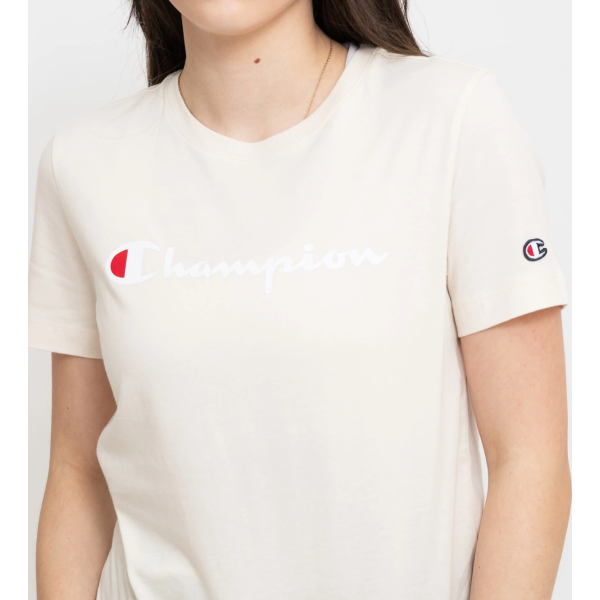 Футболка crewneck t-shirt 117366-YS137 Champion L Розовий
