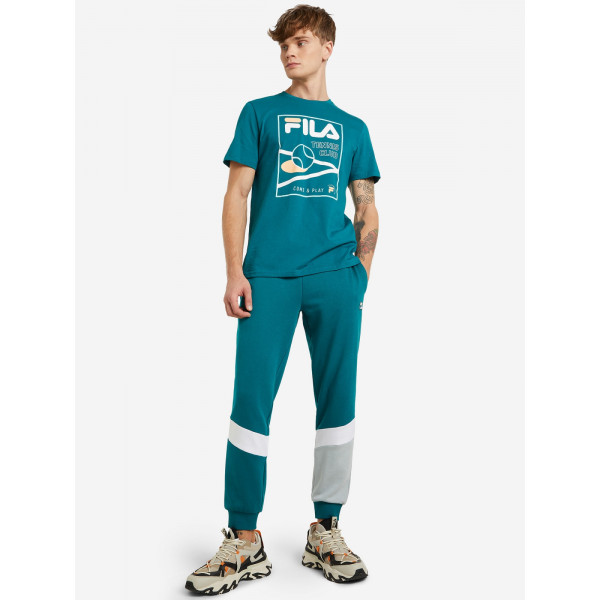 Футболка чоловіча  123288FLA-74 Fila  Зелений