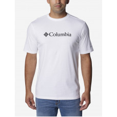 Футболка чоловіча CSC Basic Logo™ Short Sleeve 1680051CLB-100 Columbia  Білий