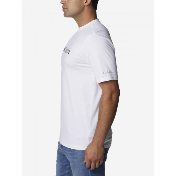 Футболка чоловіча CSC Basic Logo™ Short Sleeve 1680051CLB-100 Columbia  Білий