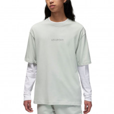 Футболка чоловіча Jordan Wordmark Tee Grey Heather FJ1969-034