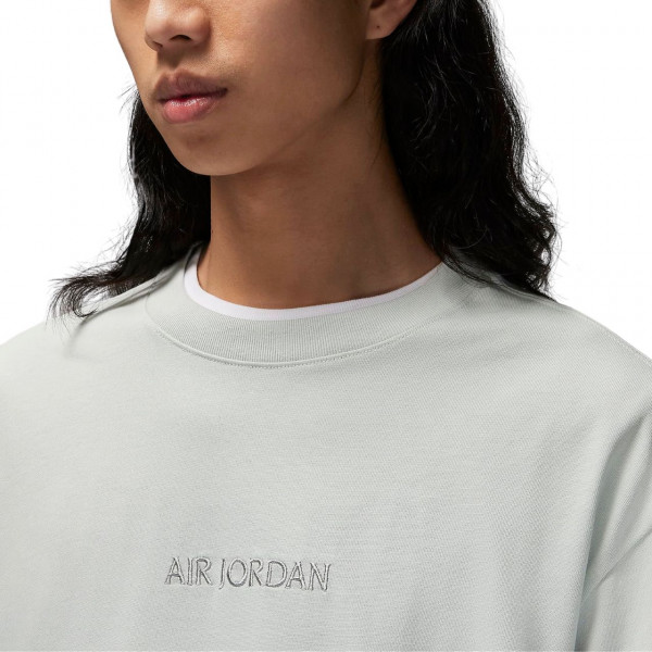 Футболка чоловіча Jordan Wordmark Tee Grey Heather FJ1969-034