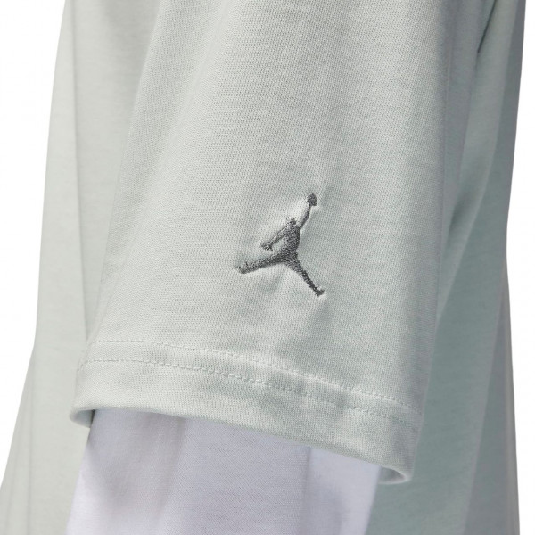 Футболка чоловіча Jordan Wordmark Tee Grey Heather FJ1969-034