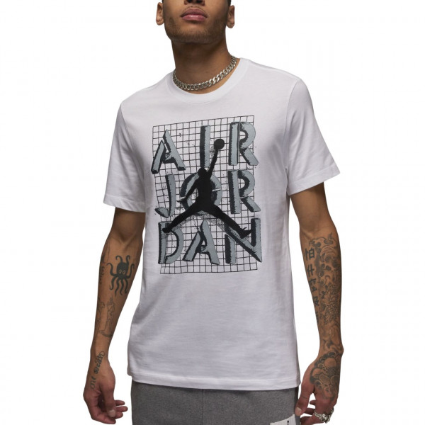Футболка  чоловіча JORDAN M J BRAND JM STACK SS CREW FN5978-100