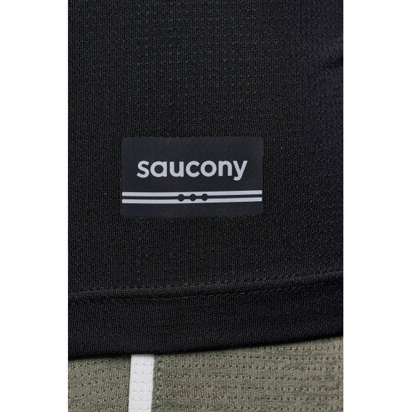 Футболка чоловіча  Saucony Stopwatch Long Sleeve Black SAM800379-BK
