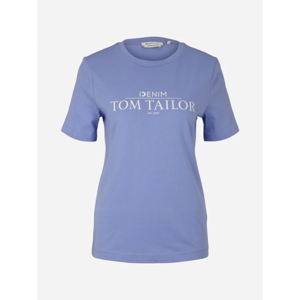 Футболка жіноча 1033607-30029 Tom Tailor Блакитний