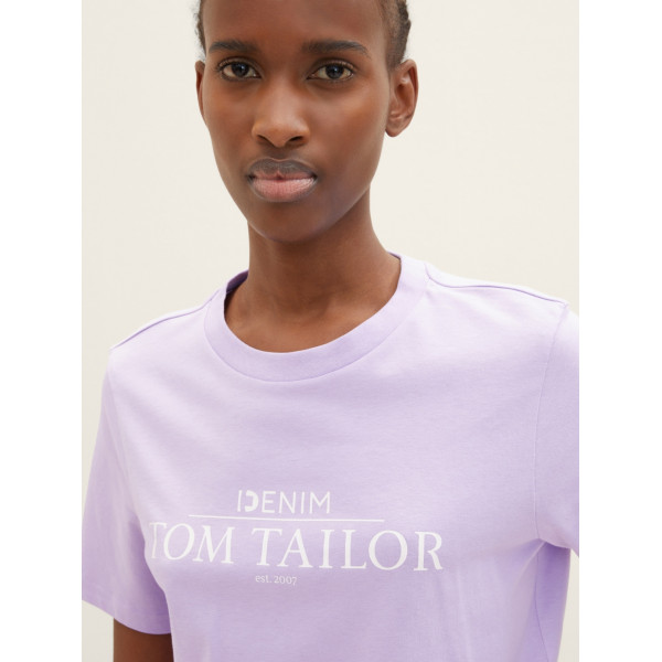 Футболка жіноча  1035362-31042 Tom Tailor M Бузковий