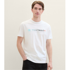 Футболка Men's T-shirt 1041855ХХ20000 Tom Tailor L Білий
