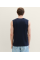 Майка чоловіча Tanktop with a logo print 1041866ХХ10668 Tom Tailor Темно-синій