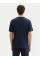 Футболка T-Shirt mit Logo Print 1041871ХХ10302 Tom Tailor L Темно-синій
