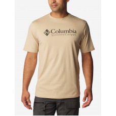 Футболка чоловіча CSC Basic Logo™ Short Sleeve 1680051CLB-277 Columbia Бежевий