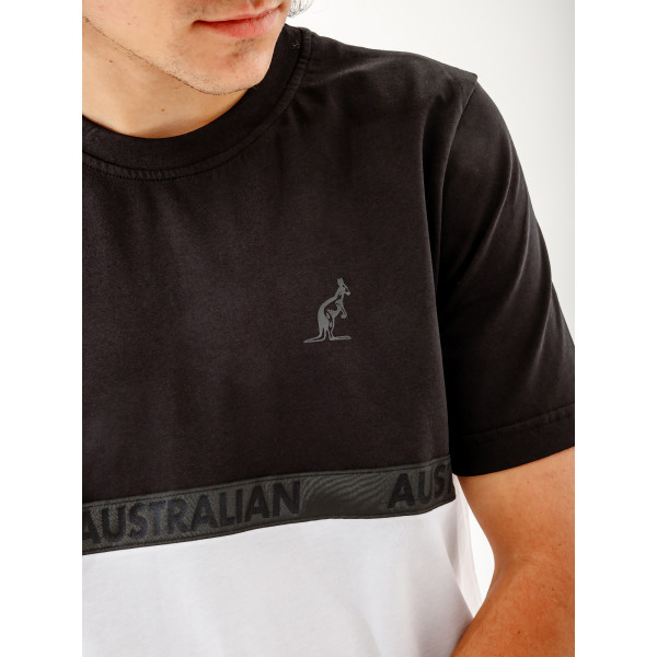 Футболка чоловіча AUSTRALIAN IMPACT COLOR BLOCK COTTON T-SHIRT LSUTS0018-003