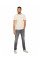 Футболка printed crewneck logo t-shirt 1030527XX1028130 Tom Tailor L Бежевий