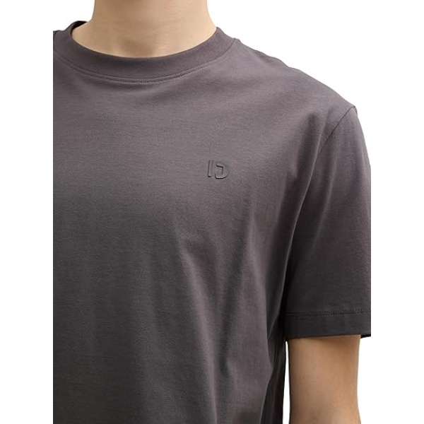 Футболка Men's Denim Slim Fit T-Shirt 1037655-11587 Tom Tailor L Темно-сірий