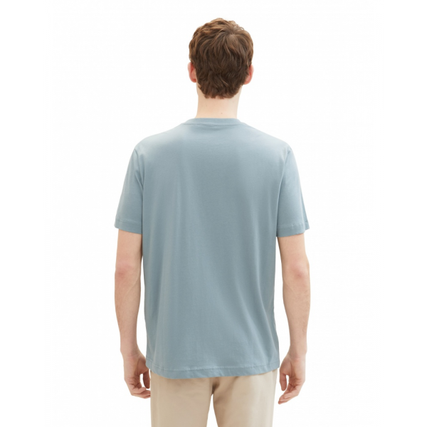 Футболка LOGO TEE MEN'S T-SHIRT 1037735-27475 Tom Tailor L Сірий