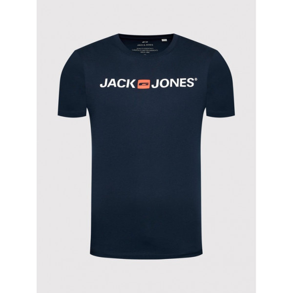 Футболка чоловіча  JJECORP LOGO TEE SS CREW NECK 3PK MP 12191330-White-Pack: 1 Navy Blazer Jack&Jones 