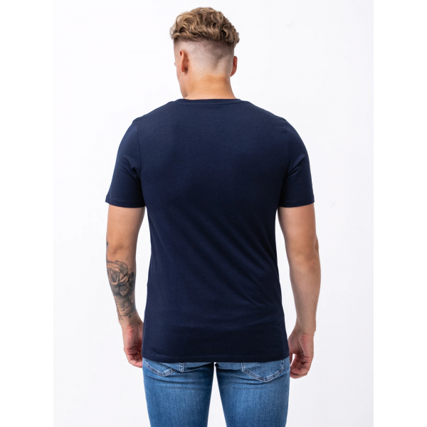 Футболка чоловіча  JJECORP LOGO TEE SS CREW NECK 3PK MP 12191330-White-Pack: 1 Navy Blazer Jack&Jones 
