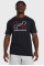 Футболка UA GL FOUNDATION UPDATE SS 1382915-001 Under Armour 3XL Чорний