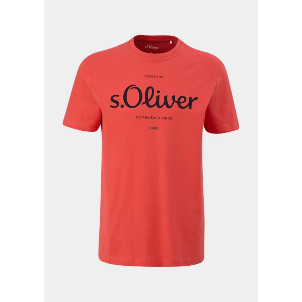 Футболка чоловіча 2128330.30D1 s.Oliver M Червоний