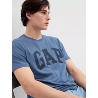 Футболка V-BASIC LOGO T 550338-49 GAP M Синій