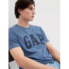 Футболка V-BASIC LOGO T 550338-49 GAP M Синій
