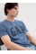 Футболка V-BASIC LOGO T 550338-49 GAP M Синій