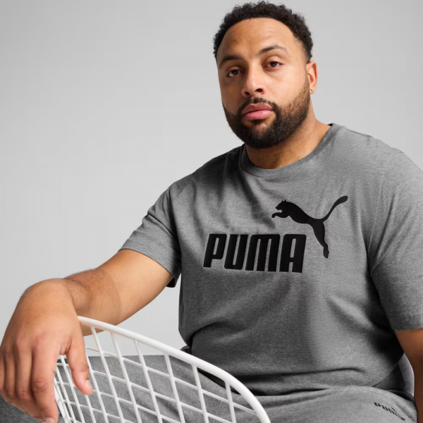 Футболка ESS No. 1 Logo Tee 68253203 Puma L Сірий