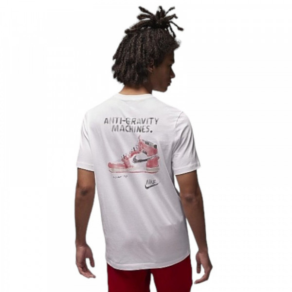 Футболка Air Jordan Brand Jfx Ss Crew2 Anti-Gravity Machines White