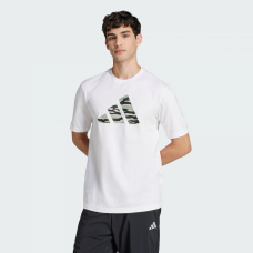 Футболка чоловіча CAMO LOGO T JI6770 Adidas  Білий