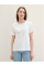 Футболка T-Shirt mit Print 1040544ХХ10320 Tom Tailor L Білий