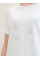 Футболка T-Shirt mit Print 1040544ХХ10320 Tom Tailor L Білий