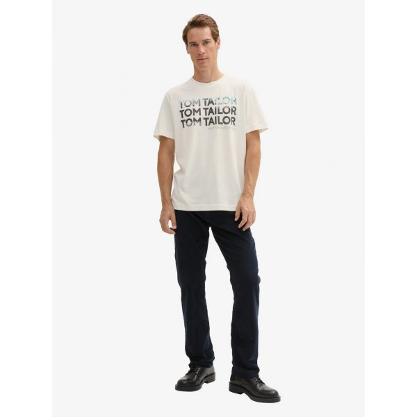 Футболка Men's T-Shirt 1044032-10332 Tom Tailor L Білий