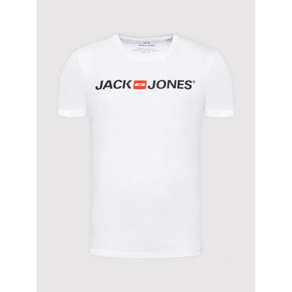Футболка чоловіча  JJECORP LOGO TEE SS CREW NECK 3PK MP 12191330-White-Pack: 1 White Jack&Jones Білий