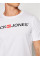 Футболка чоловіча  JJECORP LOGO TEE SS CREW NECK 3PK MP 12191330-White-Pack: 1 White Jack&Jones Білий
