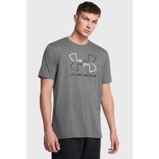 Футболка UA GL FOUNDATION UPDATE SS 1382915-028 Under Armour L Темно-сірий