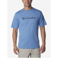 Футболка чоловіча CSC Basic Logo™ Short Sleeve 1680051CLB-481 Columbia  Блакитний