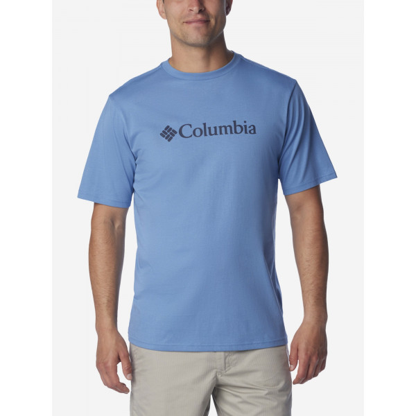 Футболка чоловіча CSC Basic Logo™ Short Sleeve 1680051CLB-481 Columbia  Блакитний