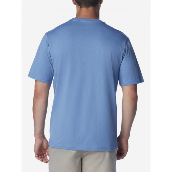 Футболка чоловіча CSC Basic Logo™ Short Sleeve 1680051CLB-481 Columbia  Блакитний