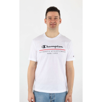 Футболка чоловіча  crewneck t-shirt 219734-WW001 Champion  Білий