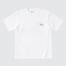 Футболка чоловіча  Uniqlo Uniqlo Kaws Warhol White 341-471321