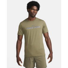 Футболка чоловіча  NK DF TEE DB NIKE PRO FJ2393-222 Nike  Хакі