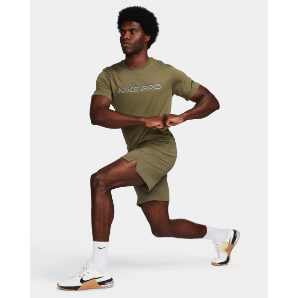 Футболка чоловіча  NK DF TEE DB NIKE PRO FJ2393-222 Nike  Хакі