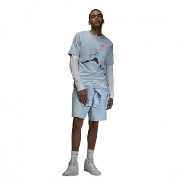 Футболка чоловіча Air Jordan Jordan Brand T-Shirt Light Blue FN5980-436