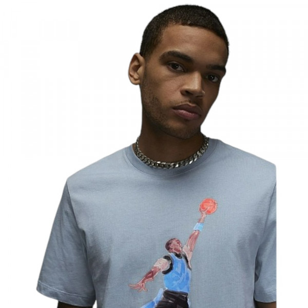 Футболка чоловіча Air Jordan Jordan Brand T-Shirt Light Blue FN5980-436
