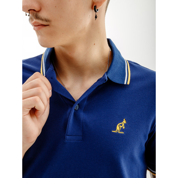 Футболка поло AUSTRALIAN 2-STRIPE PIQUE' POLO S-FIT