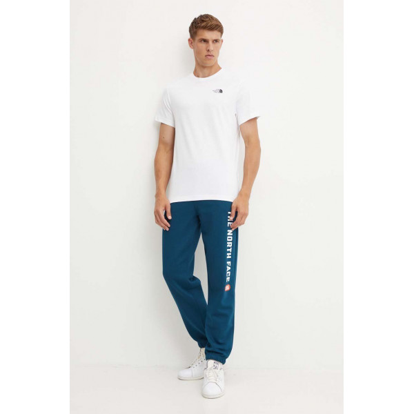 Футболка чоловіча The North Face box swirl back print T-shirt in white Exclusive NF0A89EAFN41
