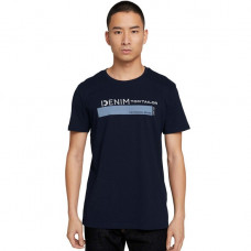 Футболка printed t-shirt 1030693XX1210668 Tom Tailor M Темно-синій