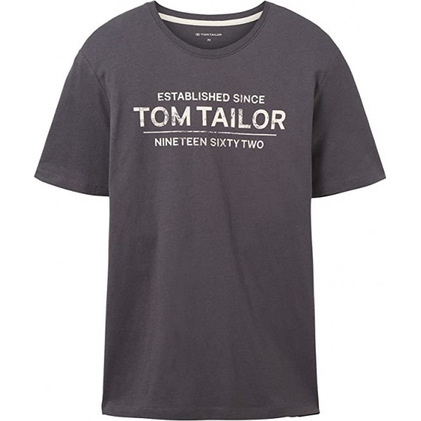 Футболка чоловіча 1031877-10743 Tom Tailor L Коричневий