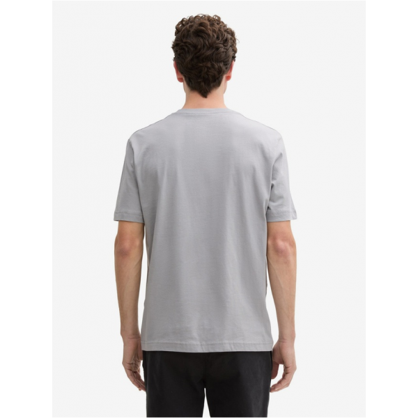 Футболка LOGO TEE MEN'S T-SHIRT 1037735-32917 Tom Tailor L Сірий