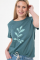 Футболка T-SHIRT WITH A PRINT 1040544-10697 Tom Tailor L Зелений
